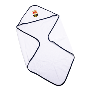 Willem II Willem II Baby Badcape - Wit/Navy