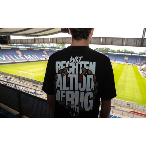 Willem II Casual T-shirt - Wij Rechten Altijd De Rug Willem II Casual T-shirt - Wij Rechten Altijd De Rug