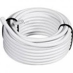 DEFISAT CABLE COAX 20 M RG6 BLANC