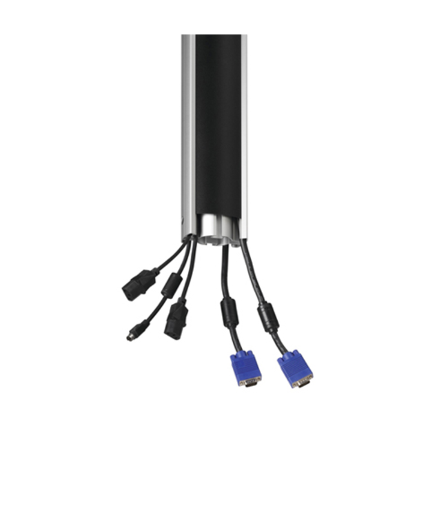 Vogel's Professional SET C 3022 300 cm TV Plafondbeugel Zilver/Zwart