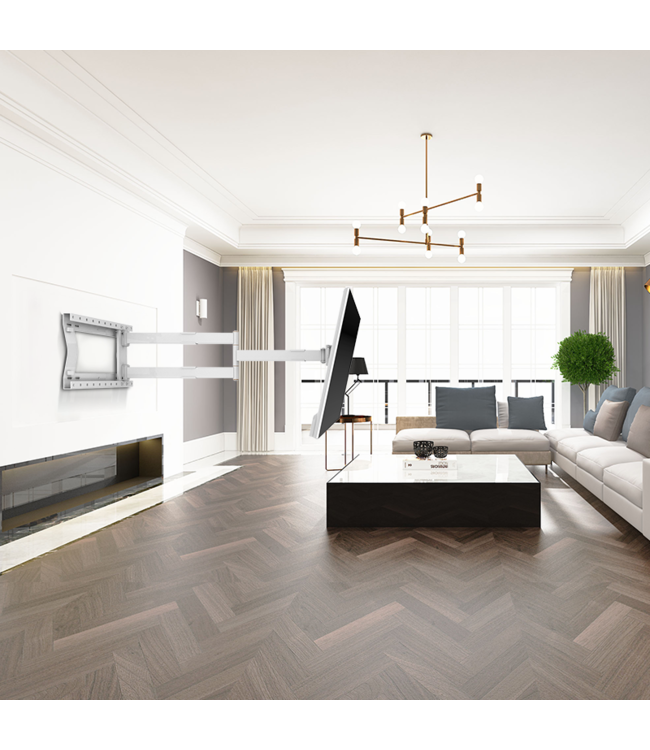 XTRARM Crius 100 cm Rotate 400 TV bracket White