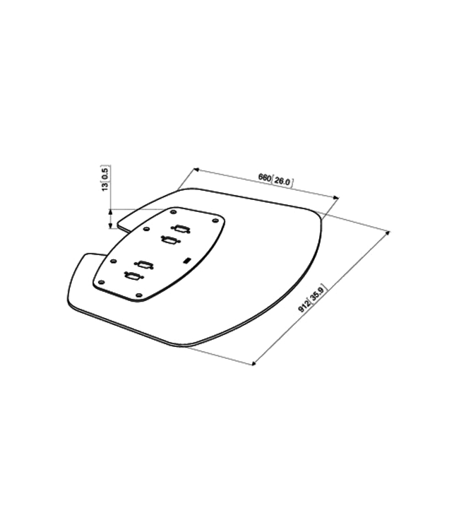 Vogel's Professional SET FD 2084 192 cm