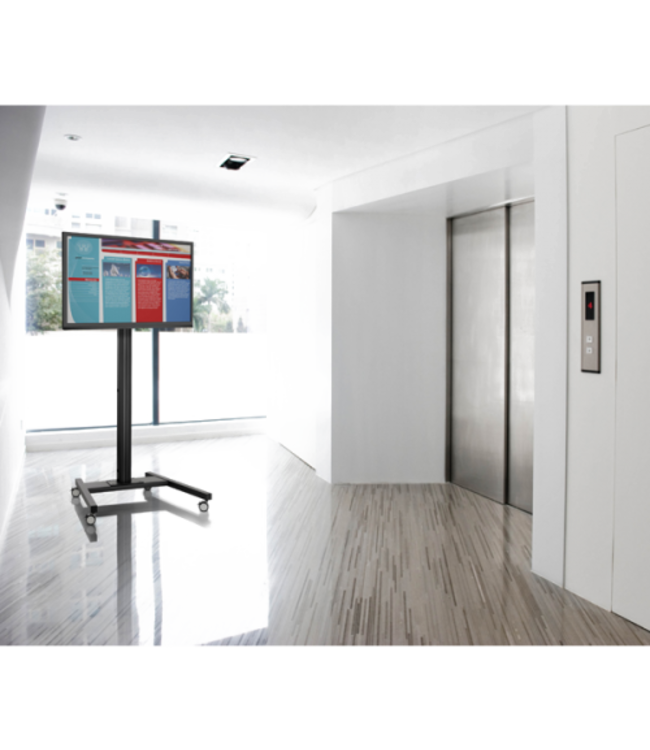 Vogel's Professional SET T 2064 Verrijdbare Vloerstandaard 208 cm Zwart