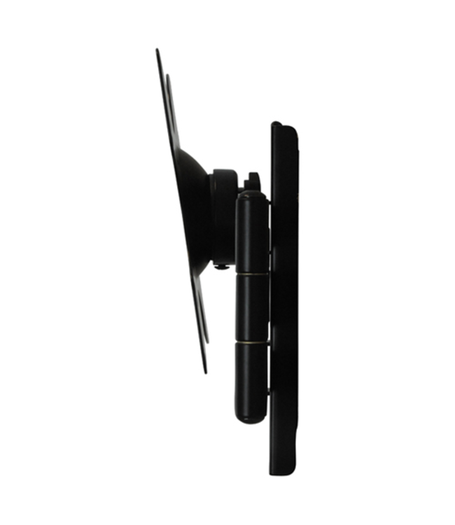 DQ Wall-Support Rotate Triple L Black TV Wall Bracket