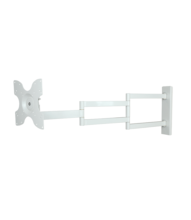 DQ Wall-Support 2e Kansje - Rotate XL 98,5 cm TV Beugel Wit
