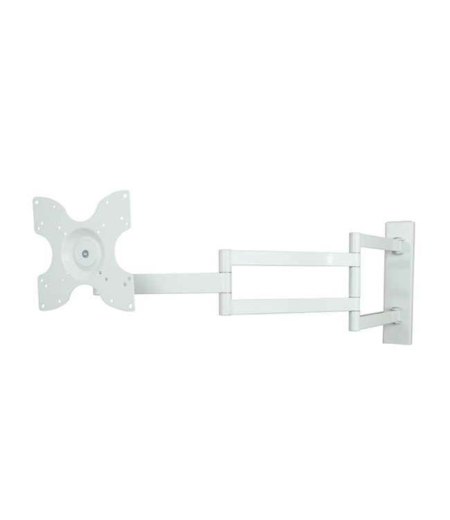 DQ Wall-Support 2e Kansje - Rotate XL 98,5 cm TV Beugel Wit