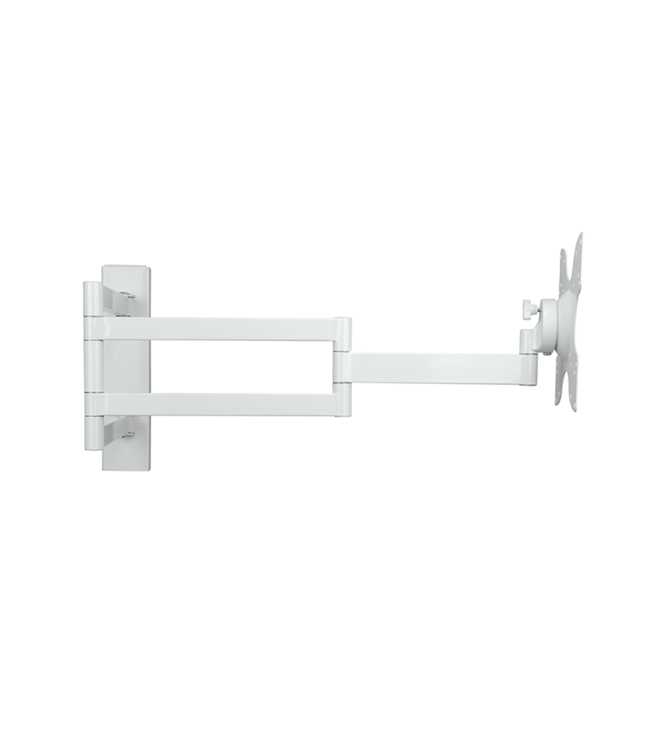 DQ Wall-Support 2e Kansje - Rotate XL 98,5 cm TV Beugel Wit