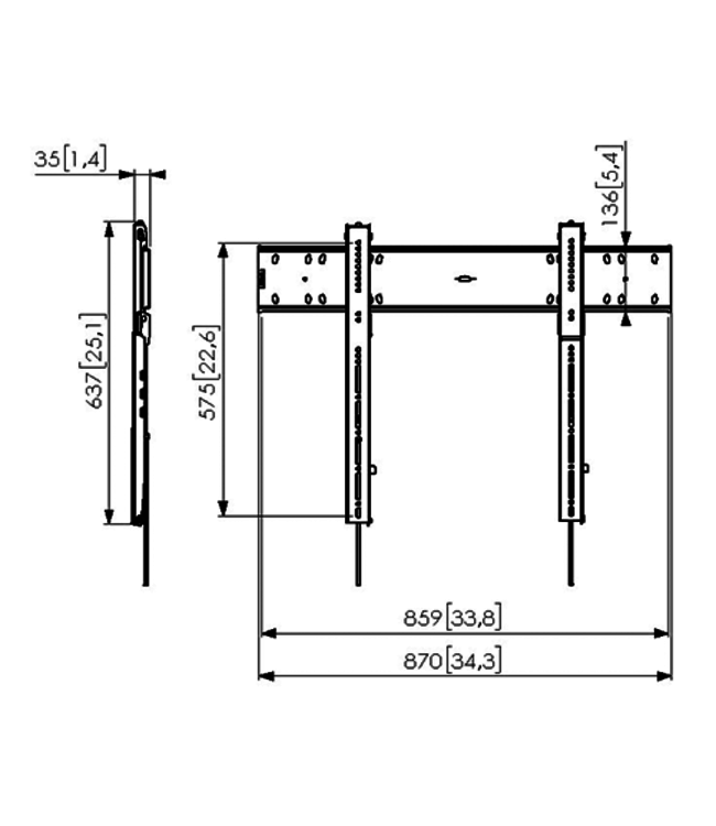 Vogel's Professional PFW 6800