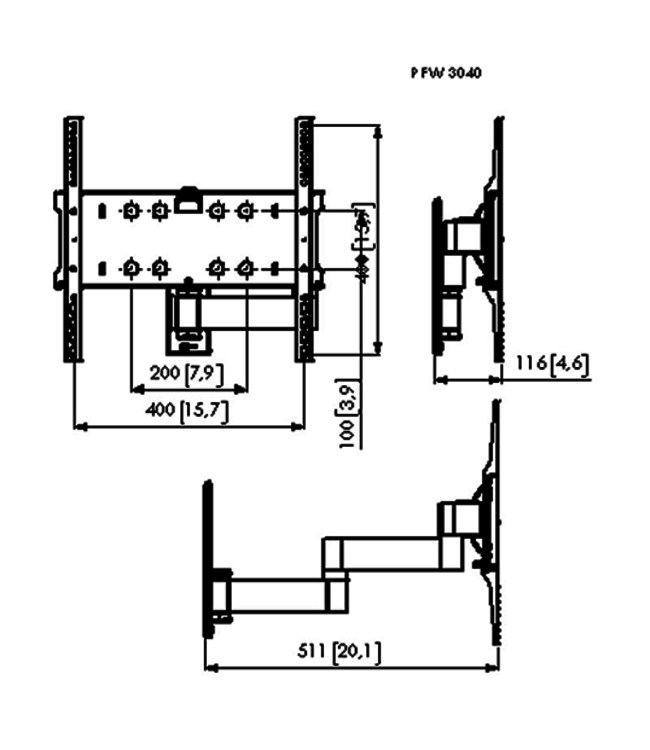 Vogel's Professional PFW 3040