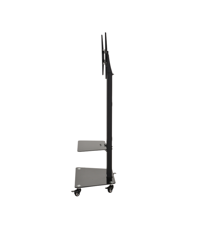 DQ Wall-Support Mobile TV Stand Adrian 1 Black