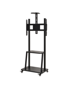 DQ Wall-Support Mobile TV Stand Artemis Black