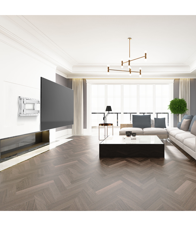 XTRARM 2e Kansje Crius 100 cm Rotate 400 TV Beugel wit