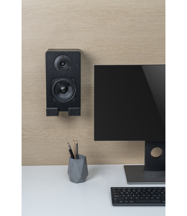 DQ Wall-Support DQ Hektor TV soundbar/speaker beugel zwart