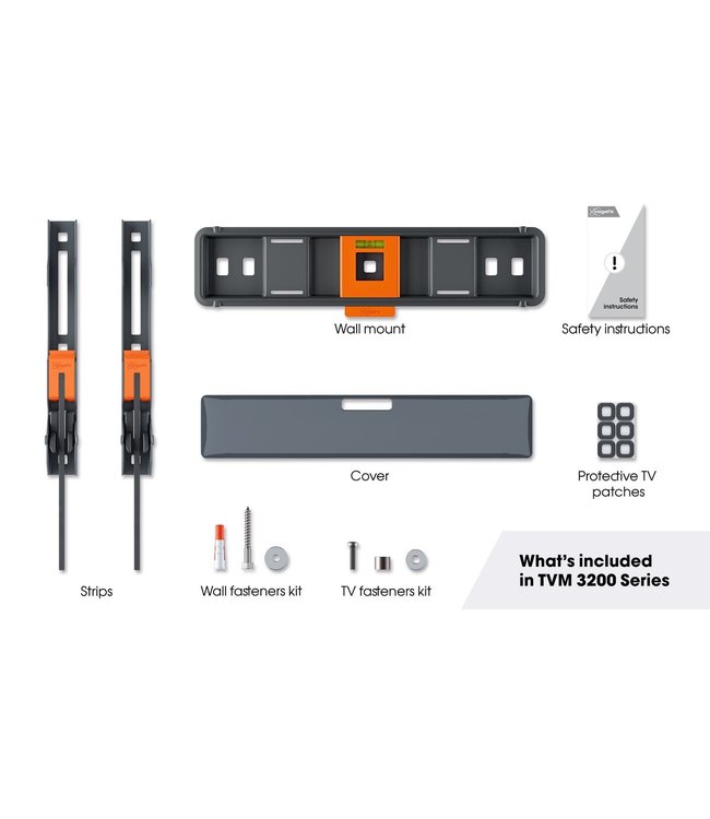 Vogel's TVM 3205 TV Beugel Fixed Small Zwart