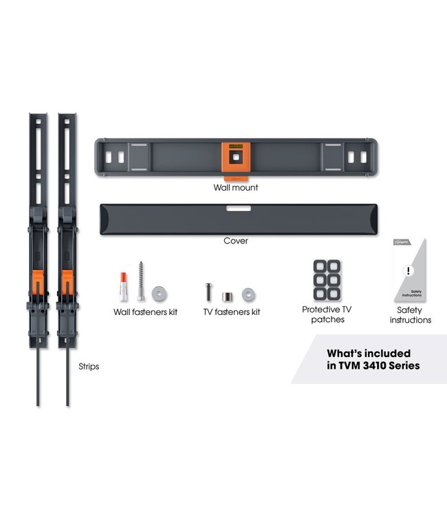 Vogel's TVM 3415 TV Beugel Tilt Medium Zwart