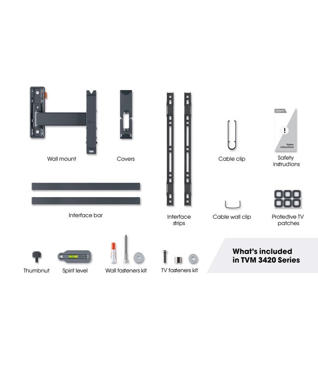 Vogel's TVM 3425 FULL MOTION M WALL MOUNT