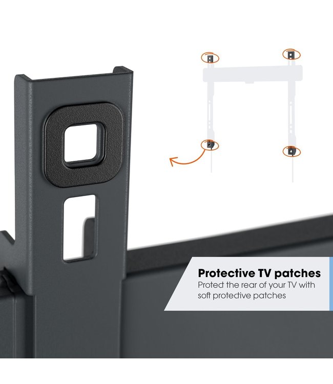 Vogel's TVM 3445 Full Motion+ M TV Beugel Zwart