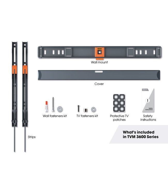 Vogel's TVM 3605 TV Beugel Fixed Large Zwart