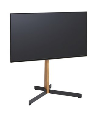 Vogel's TVS 3695 Vloerstandaard Eiken en Staal Zwart Vogel's TVS 3695 Vloerstandaard Eiken en Staal Zwart