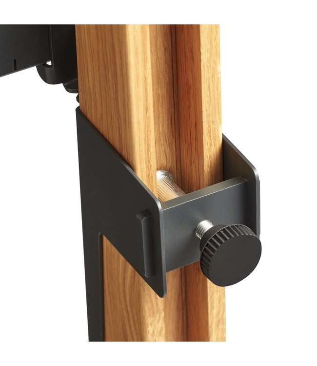 Vogel's TVS 3695 Vloerstandaard Eiken en Staal Zwart