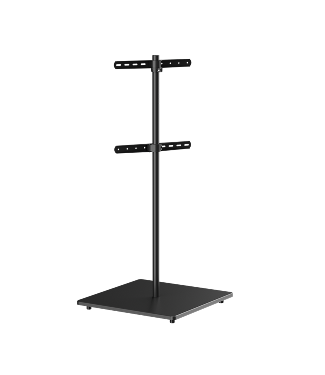 XTRARM Atria TV floorstand black square