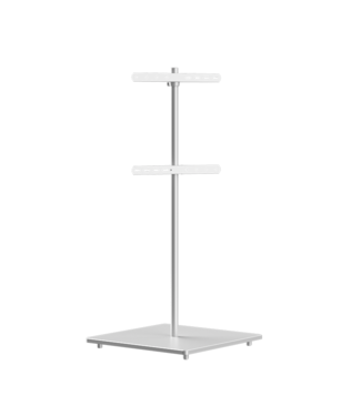  XTRARM Atria TV floorstand white square