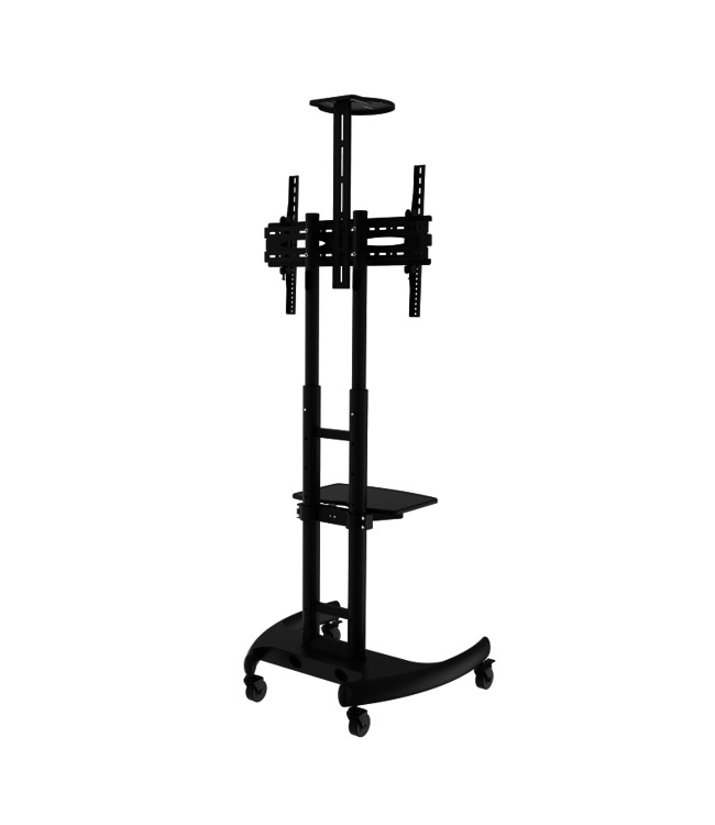 DQ Wall-Support Mobile TV Stand Filia Black
