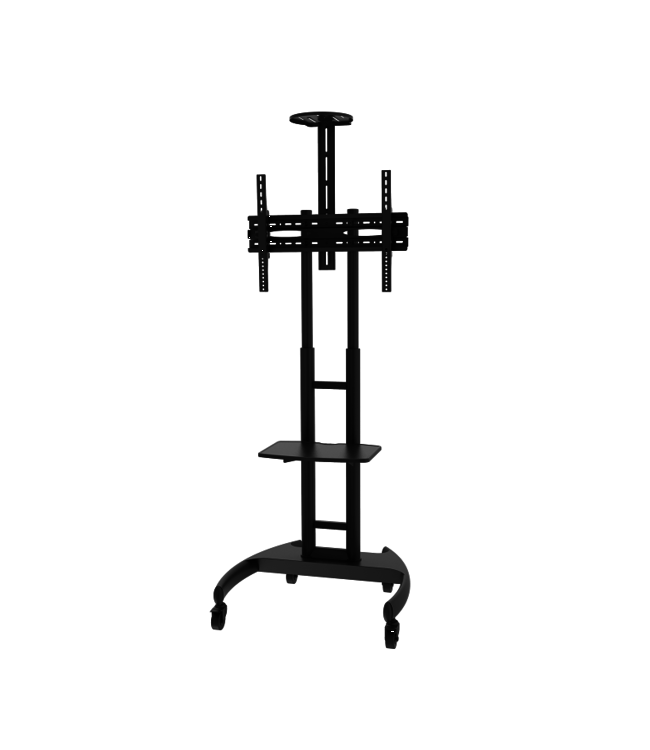DQ Wall-Support Mobile TV Stand Filia Black