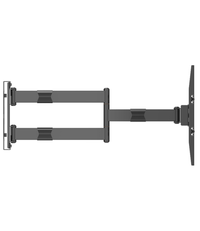 DQ Wall-Support Hercules Fixed 400 TV bracket Black 2.0 80 cm - Copy
