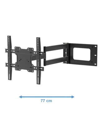 DQ Wall-Support Second chance Hercules Fixed 400 TV bracket black