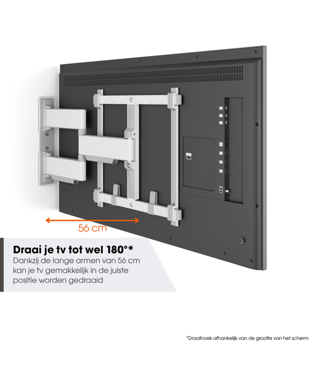 Vogel's TVM 5445 Draaibare tv-beugel 32 -65 inch wit