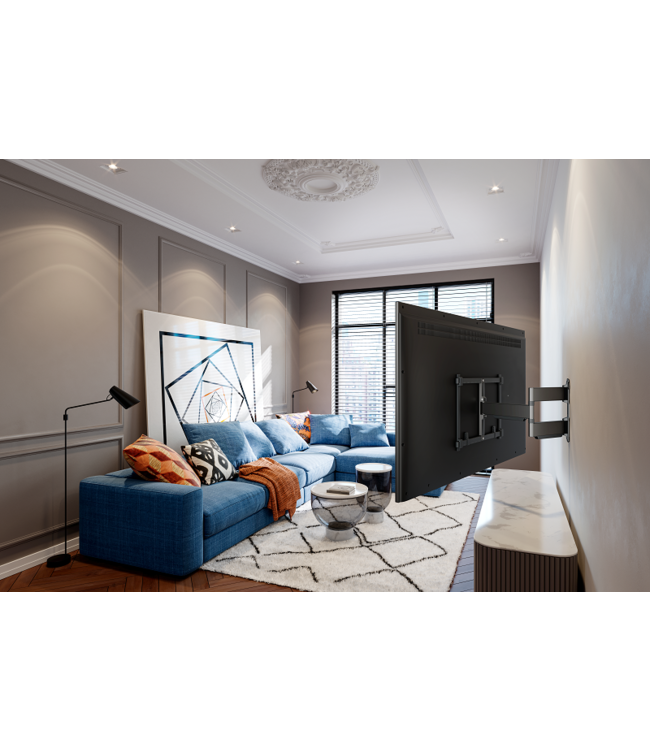 Vogel's TVM 5645 Draaibare tv-beugel 40 -77 inch platinumgrijs