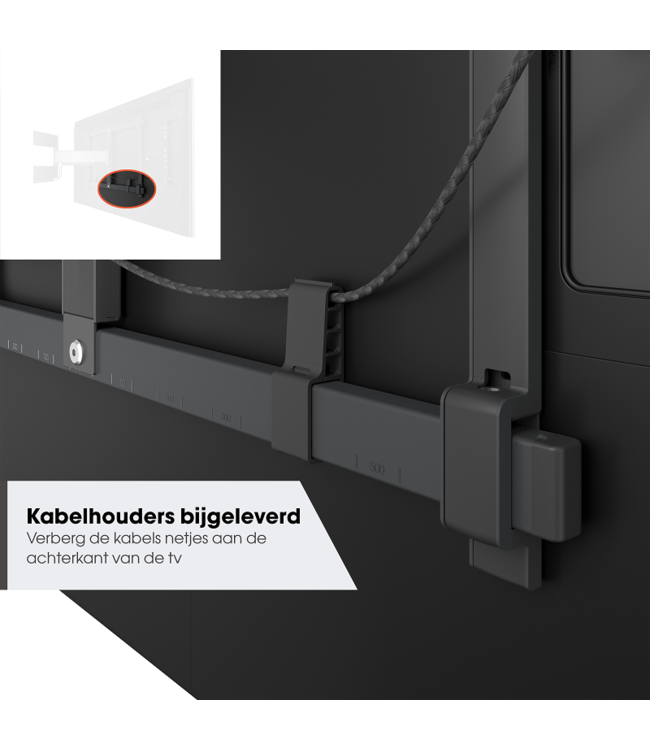 Vogel's TVM 5645 Draaibare tv-beugel 40 -77 inch platinumgrijs