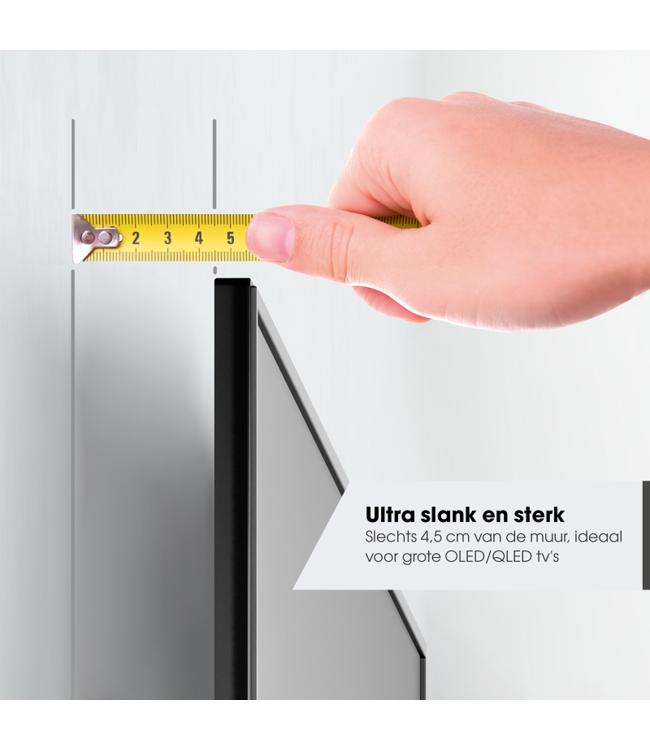 Vogel's TVM 5855 Draaibare tv-beugel  55 -100 inch platinumgrijs