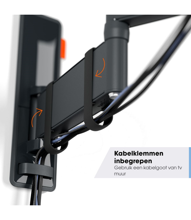 Vogel's TVM 3665 Full Motion+ L TV Beugel OLED Zwart