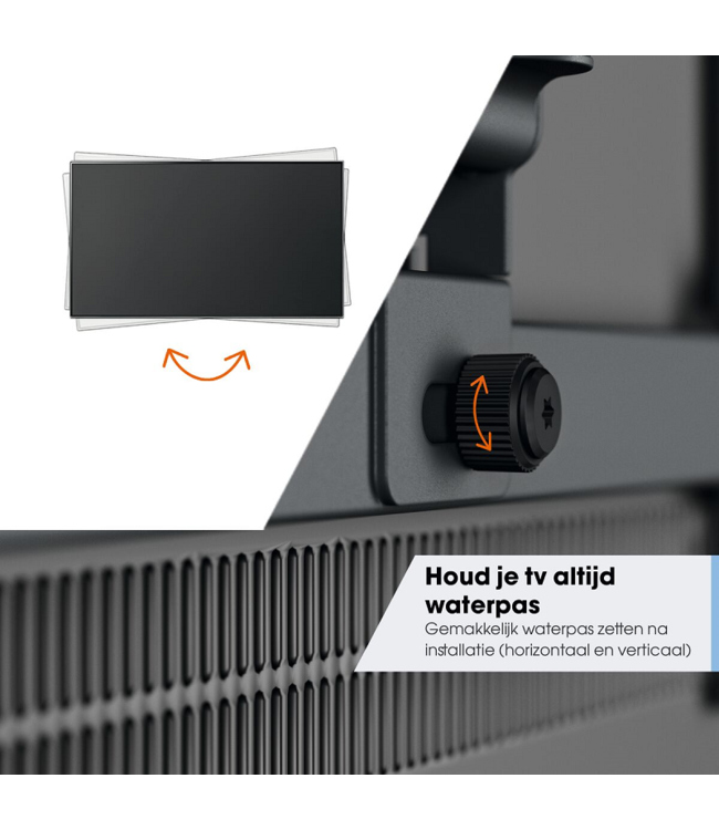 Vogel's TVM 3665 Full Motion+ L TV Beugel OLED Zwart