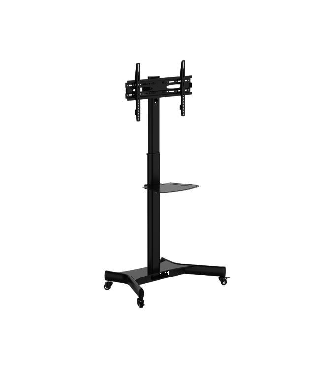 DQ Wall-Support Mobile TV Stand Iona Black
