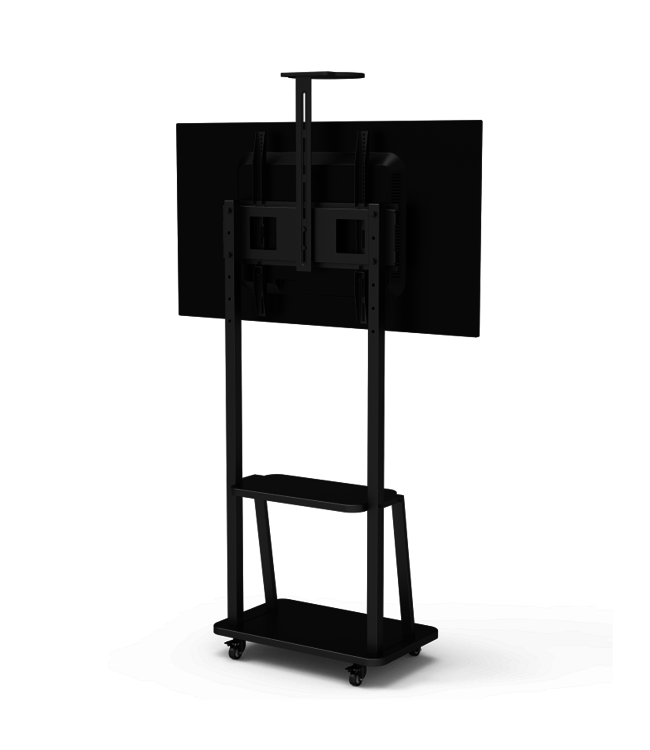 DQ Wall-Support Mobile TV Stand Artemis Black