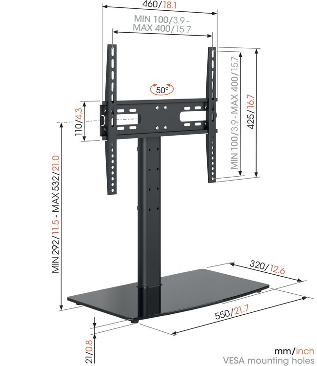 Vogel's TS1015 table stand - Copy