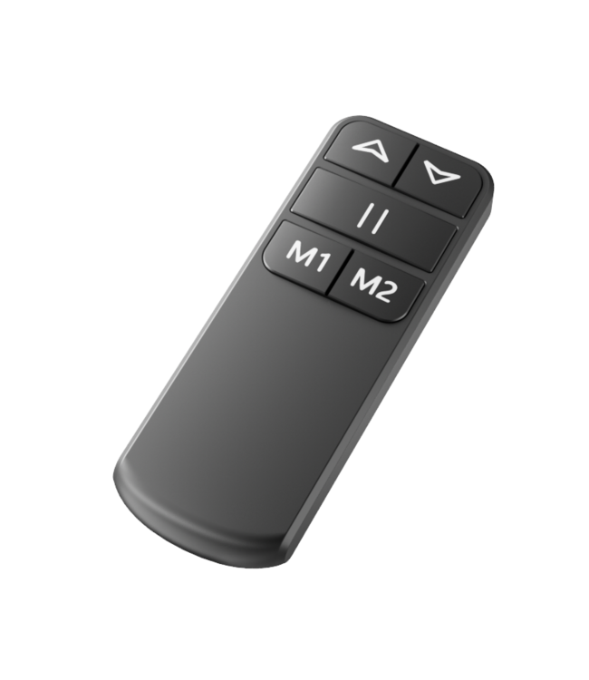 XTRARM XTRARM TV standaard Duolite elektrisch wit beuken