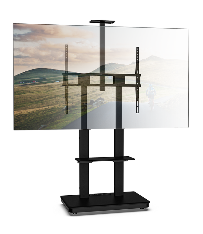 XTRARM TV standaard Duolite manueel zwart