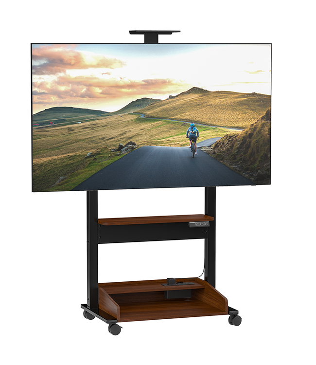 DQ Wall-Support CT-FT TV Floorstand Black - Copy - Copy - Copy