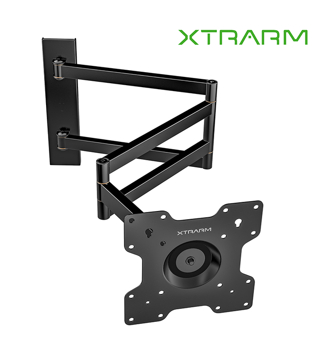 XTRARM Axis XL 108.5 cm Draai- en Kantelbare TV Beugel Zwart