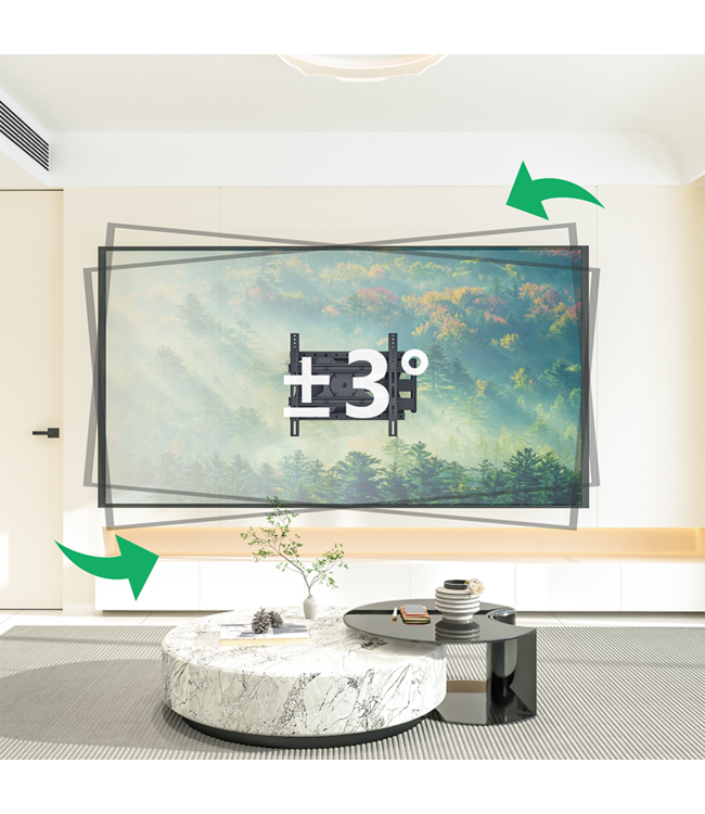 XTRARM Tantal 80 cm Fixed 400 TV bracket Black