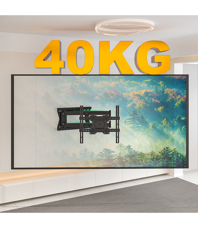XTRARM Ferrom TV beugel draai- en kantelbaar 120 cm
