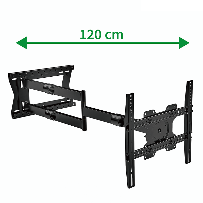 Ferrom 120 cm Rotate 400 TV bracket Black - MountsXL.com