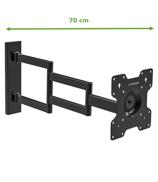  XTRARM XTRARM Axis 70 cm zwart TV Beugel