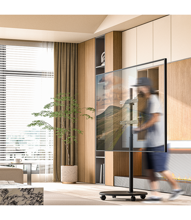 XTRARM Arius TV floorstand black