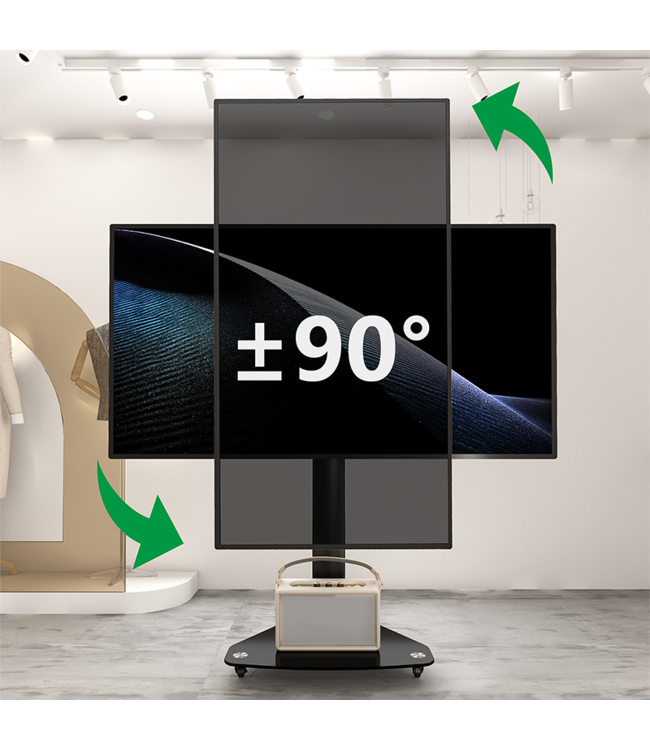 XTRARM TV standaard Cosmo zwart - Copy - Copy