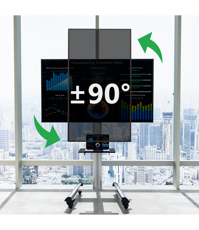 XTRARM TV standaard Cosmo zwart - Copy - Copy - Copy